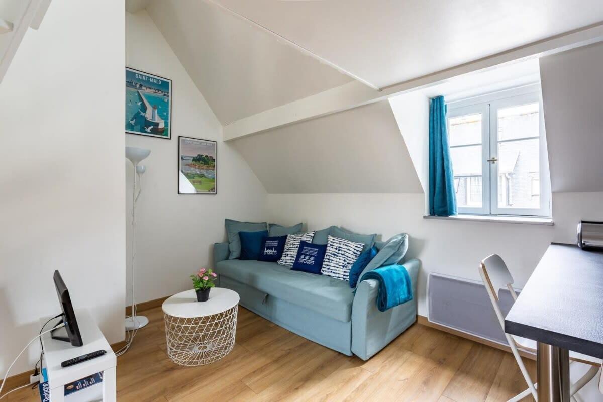 Apartamento Le Petit Pastel - Joli Duplex - Proche De La Plage Saint-Malo Exterior foto