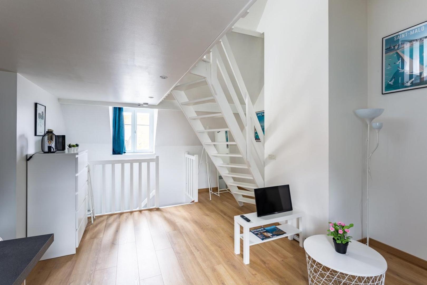 Apartamento Le Petit Pastel - Joli Duplex - Proche De La Plage Saint-Malo Exterior foto