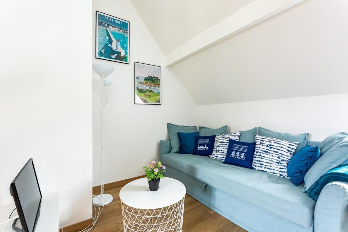 Apartamento Le Petit Pastel - Joli Duplex - Proche De La Plage Saint-Malo Exterior foto