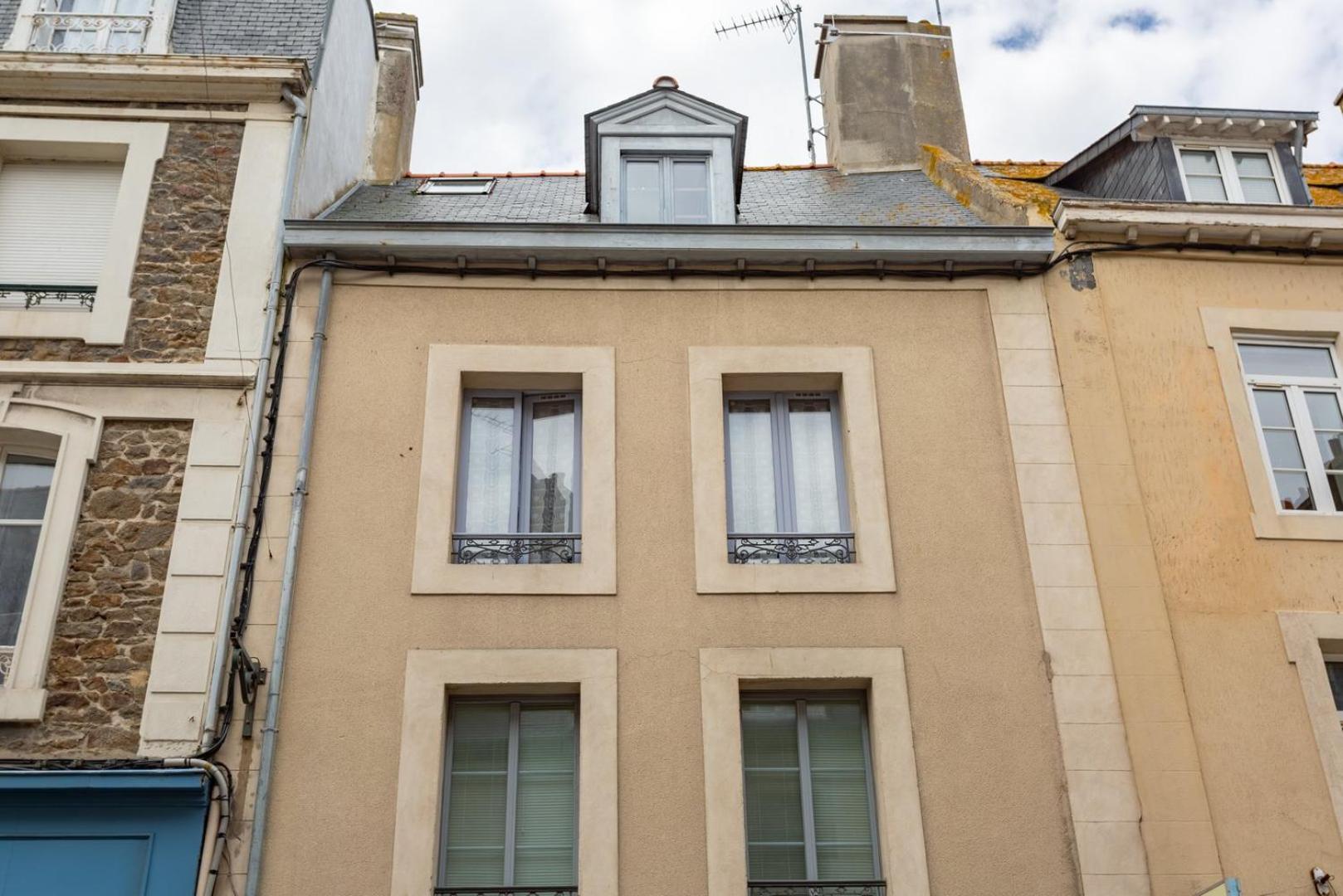 Apartamento Le Petit Pastel - Joli Duplex - Proche De La Plage Saint-Malo Exterior foto